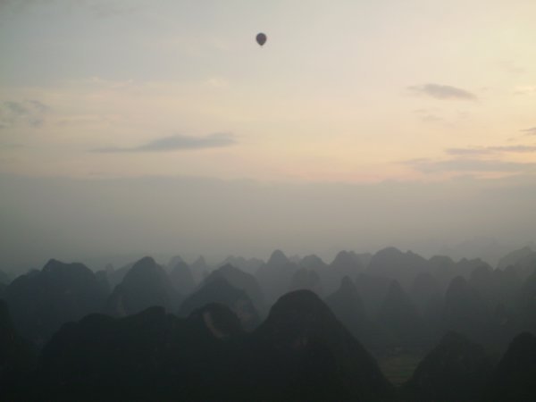 One of the most amazing views from the balloon