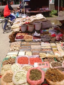 Spices on the local market