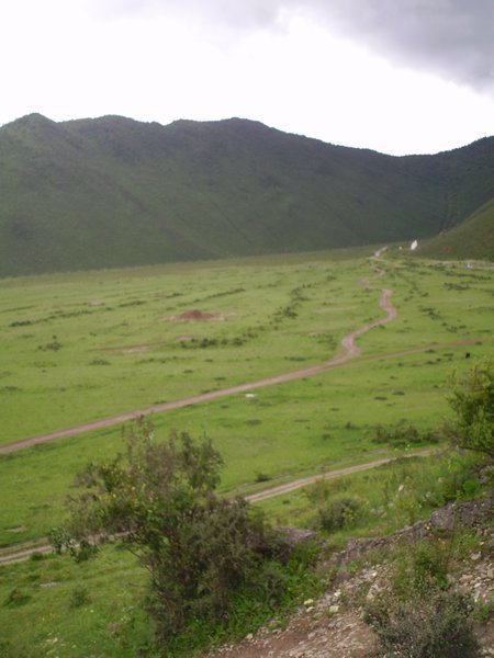 The grasslands around Shangri-la V