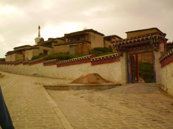 The Tibetan monastry I