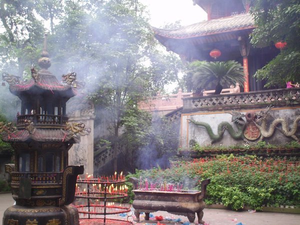 Temple in Chengdu IV