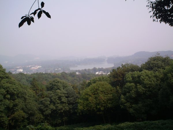 View on West Lake from a mountain I