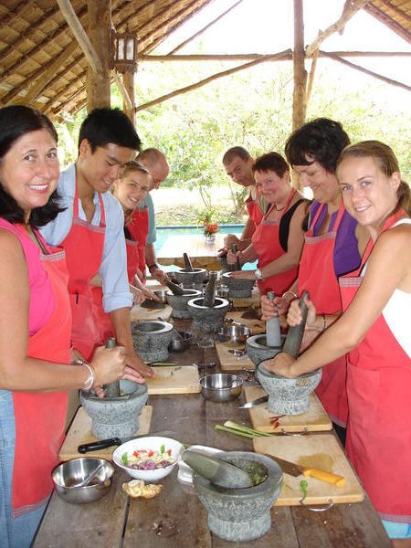Thai cookery school in Chaing Mai