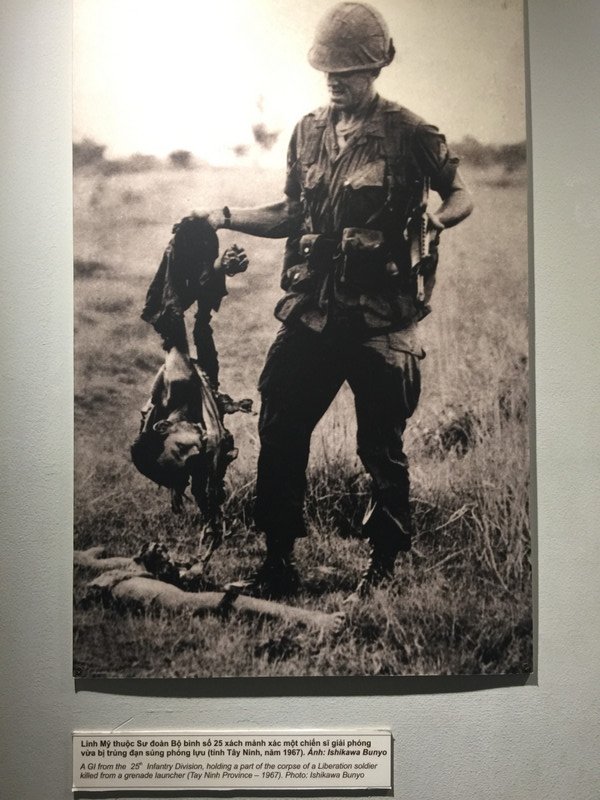 Source:Vietnam War Remnant Museum in Ho Chi Minh City.