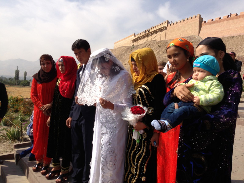 a wedding ceremony in Hessar 