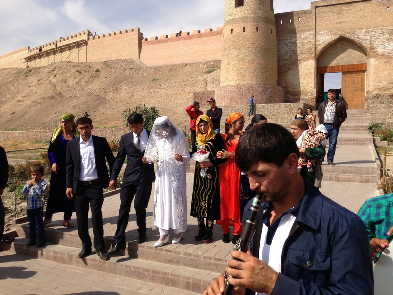 a wedding ceremony in Hessar 