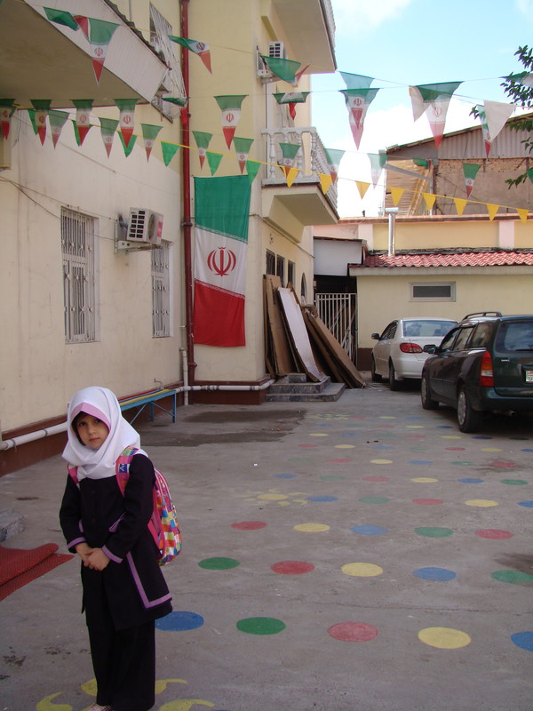 An Iranian grade school in Dushanbe