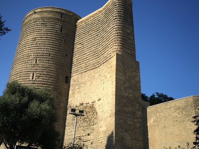 a fortress in "Ichari Shahar" Turkis for 'Old City" in Baku.