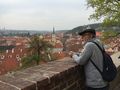 view of town from the Prague Castle