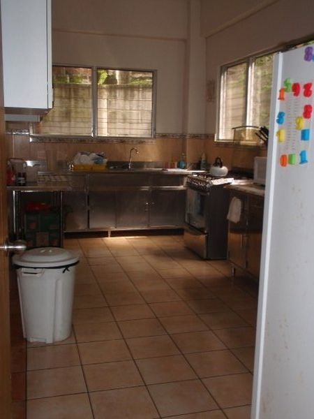 the kitchen in volunteer house