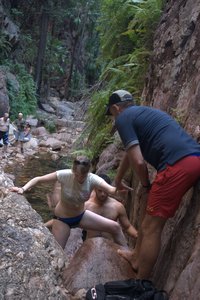 climbing into El Questro gorge