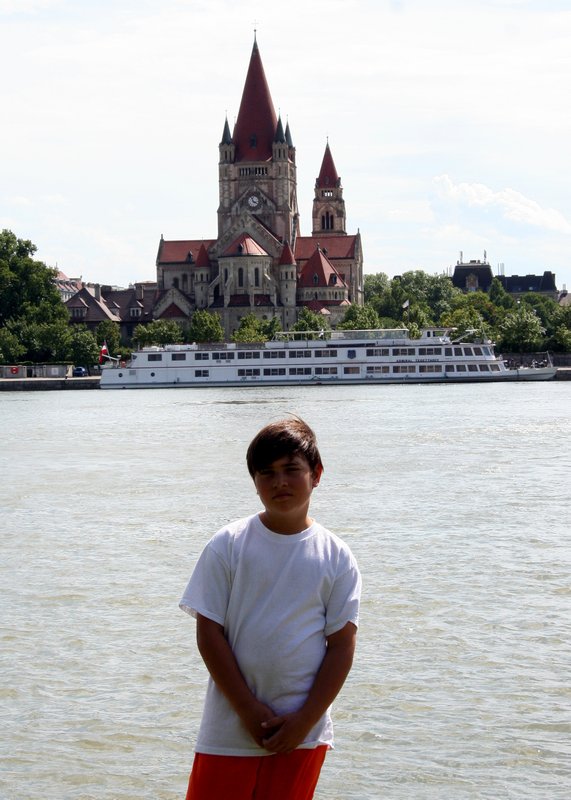 Andrew by the Danube