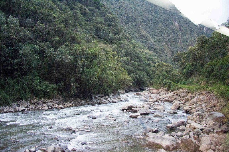Urubamba River from the Train