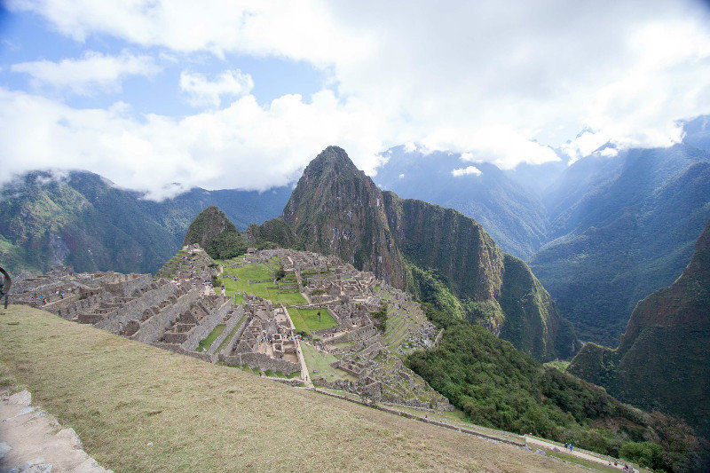 View of Machu Picchu from Above