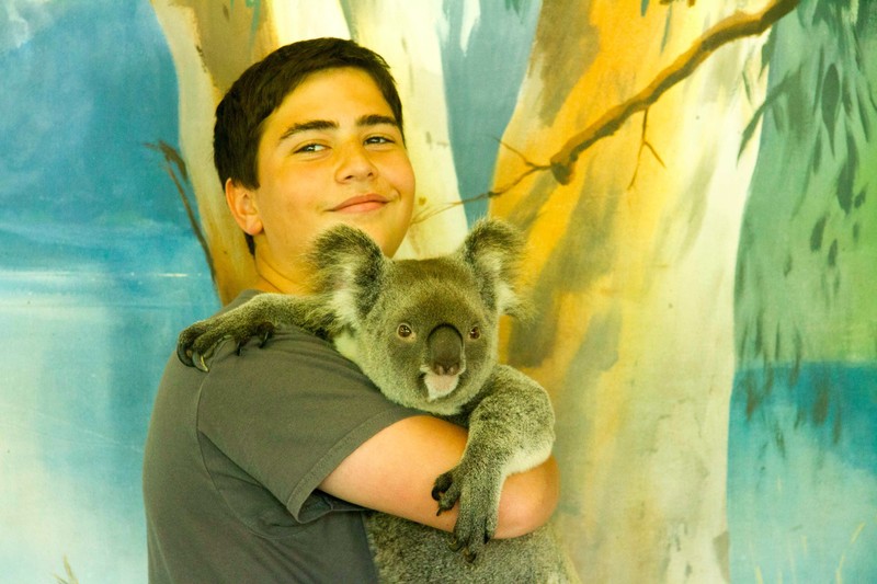 Andrew with Koala