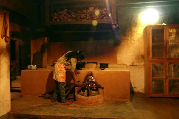 Clay oven kitchen