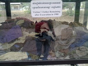 Killing Fields - victims clothes
