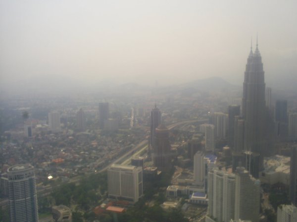 View from KL tower