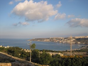 Malta with its concrete monstrocities along the bays