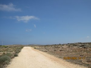 Pathway into Comino