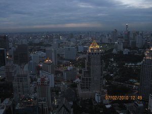Bangkok at dusk