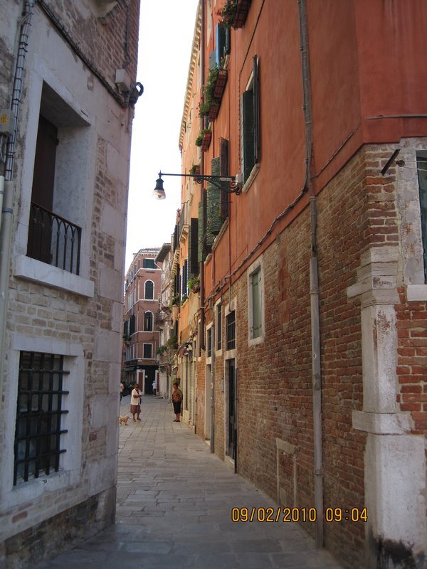 A Venetian street that you can actually walk on