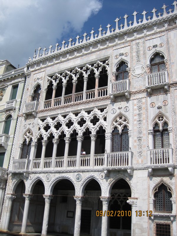 gothic building on Grand Canal