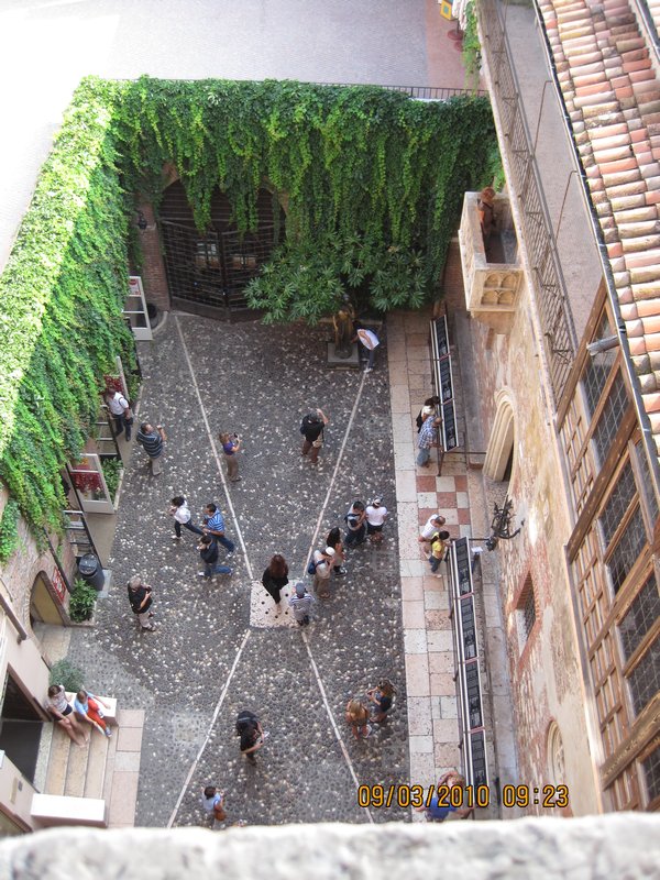 Juliet's courtyard