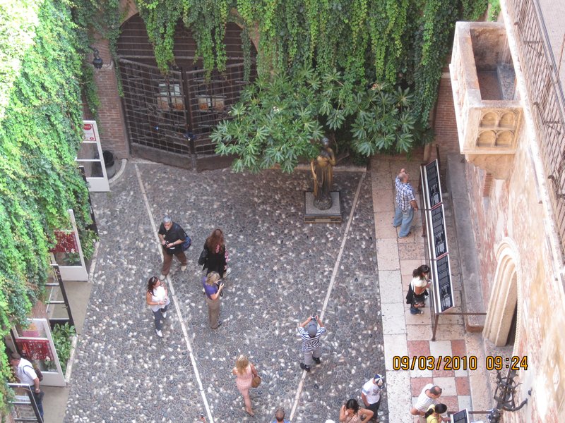 Juliet's courtyard