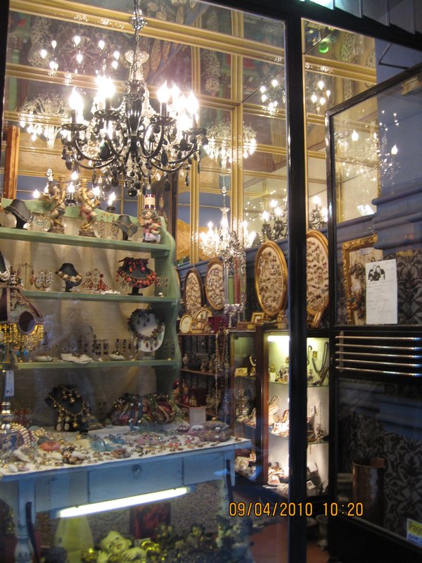 a gorgeous little antiques shop