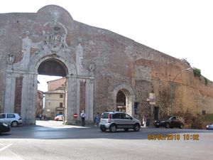 Siena city gate