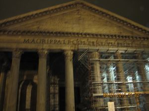 Pantheon by night