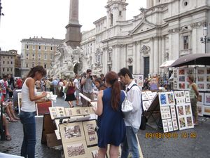 Piazza Navona market