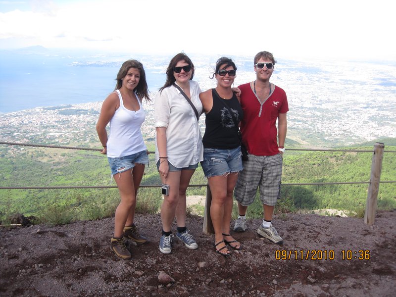 us on Vesuvius