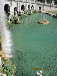 one of Caserta Palace's waterfalls