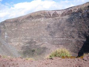 crater of Vesuvius