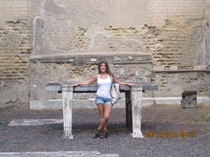 me in Herculaneum