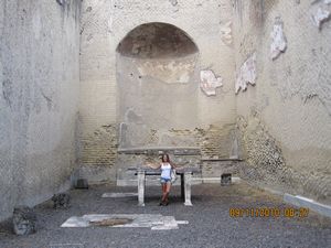 me in Herculaneum