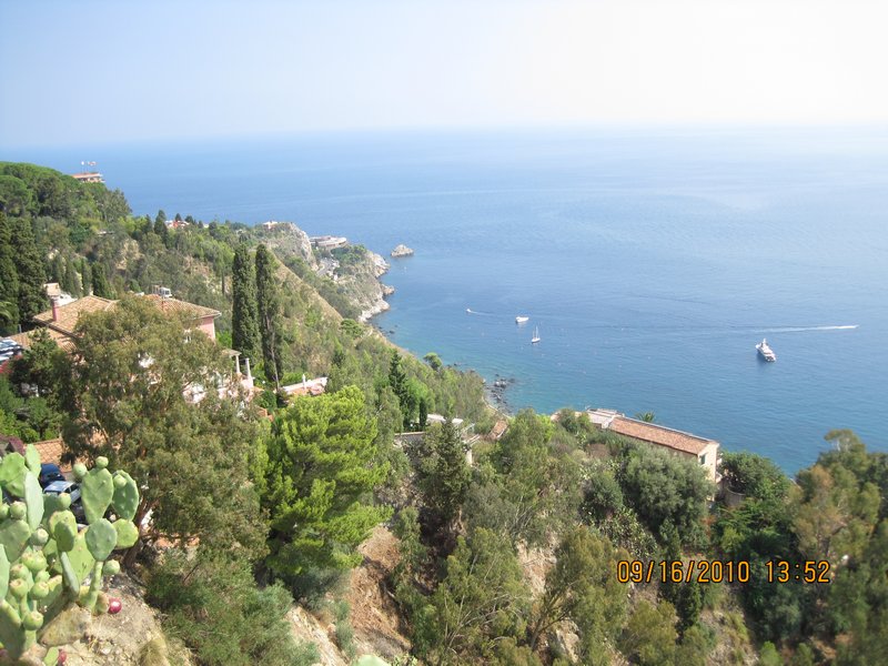 Taormina coast