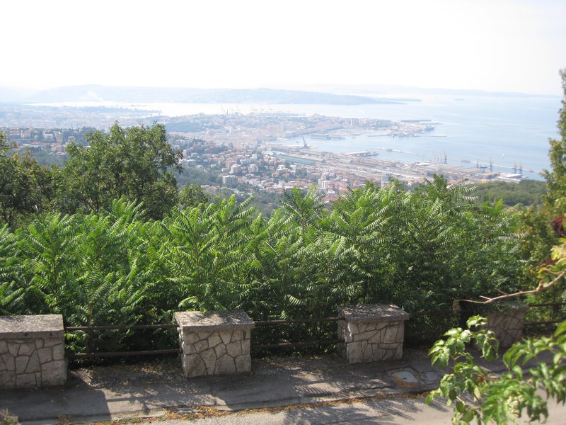 View over Trieste