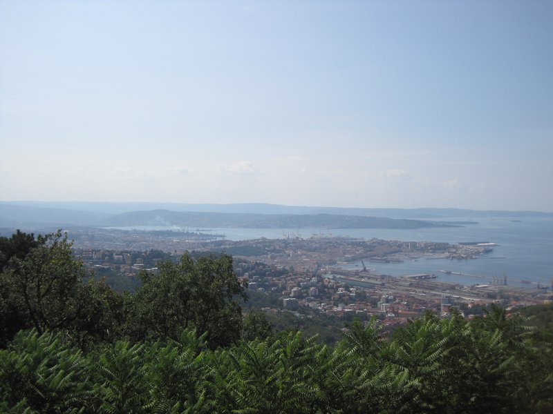 View over Trieste