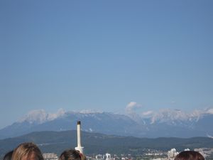 Mountains surrounding Ljubljana