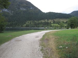 Path around Lake Bohinj