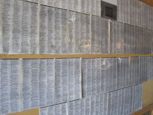List of people who lost their lives in the war