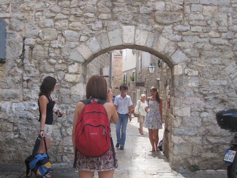 Budva Old Town entrance