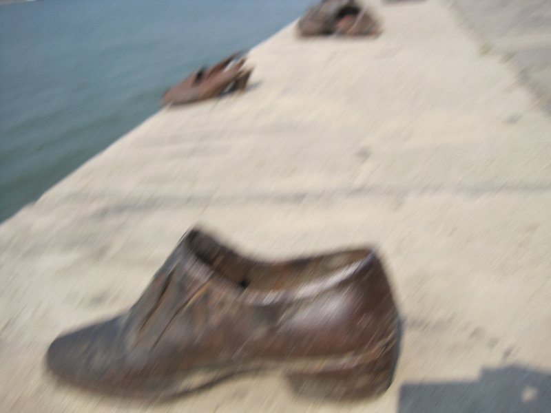 Shoes on the Danube
