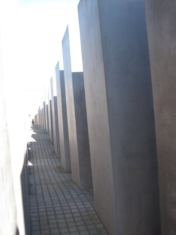 Inside unnamed holocaust memorial