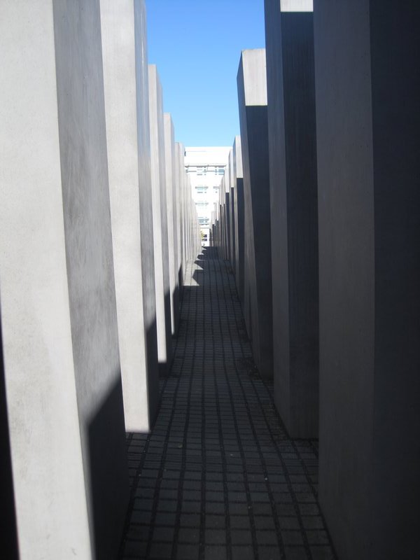 Inside unnamed holocaust memorial