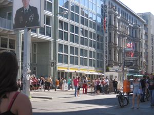 Checkpoint Charlie reconstruction