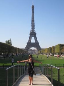 Me and Eiffel Tower